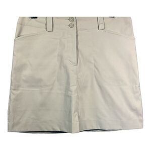 NIKE Women's Dri-Fit Tournament Golf/Athletic Skort/Skirt Cream Size 6